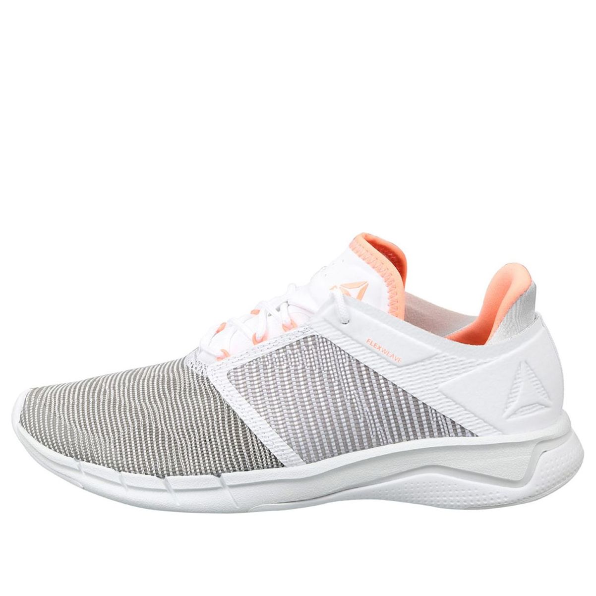 (WMNS) Reebok Fast Flexweave White/Orange CN6094