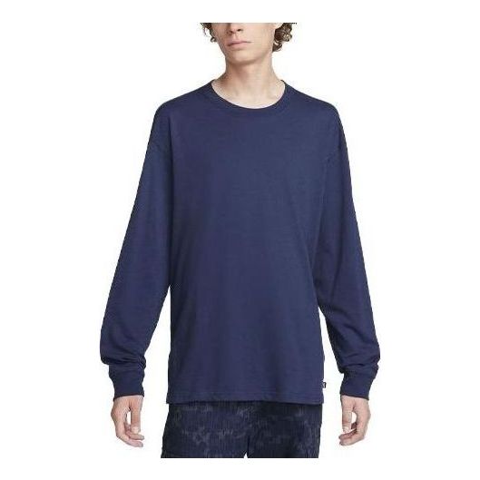 Nike SB Long-Sleeve Skate T-Shirt 'Midnight Navy' FJ1155-410