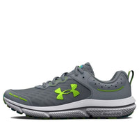 (GS) Under Armour Assert 10 AC Wide 'Gravel Lime Surge' 3026185-101