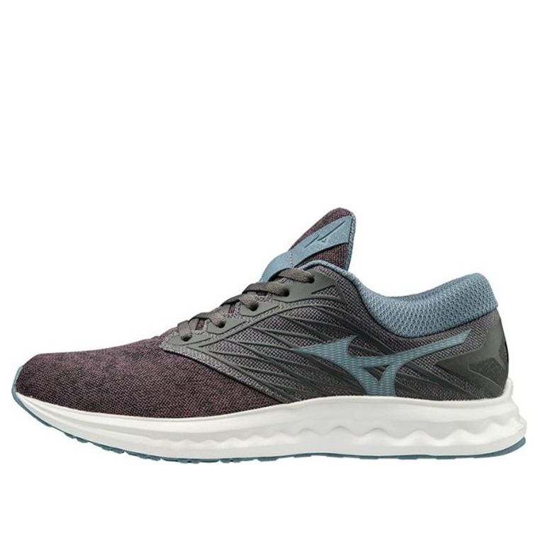 Mizuno Wave Polaris Shock Absorption Non-Slip Gray Blue J1GC198123