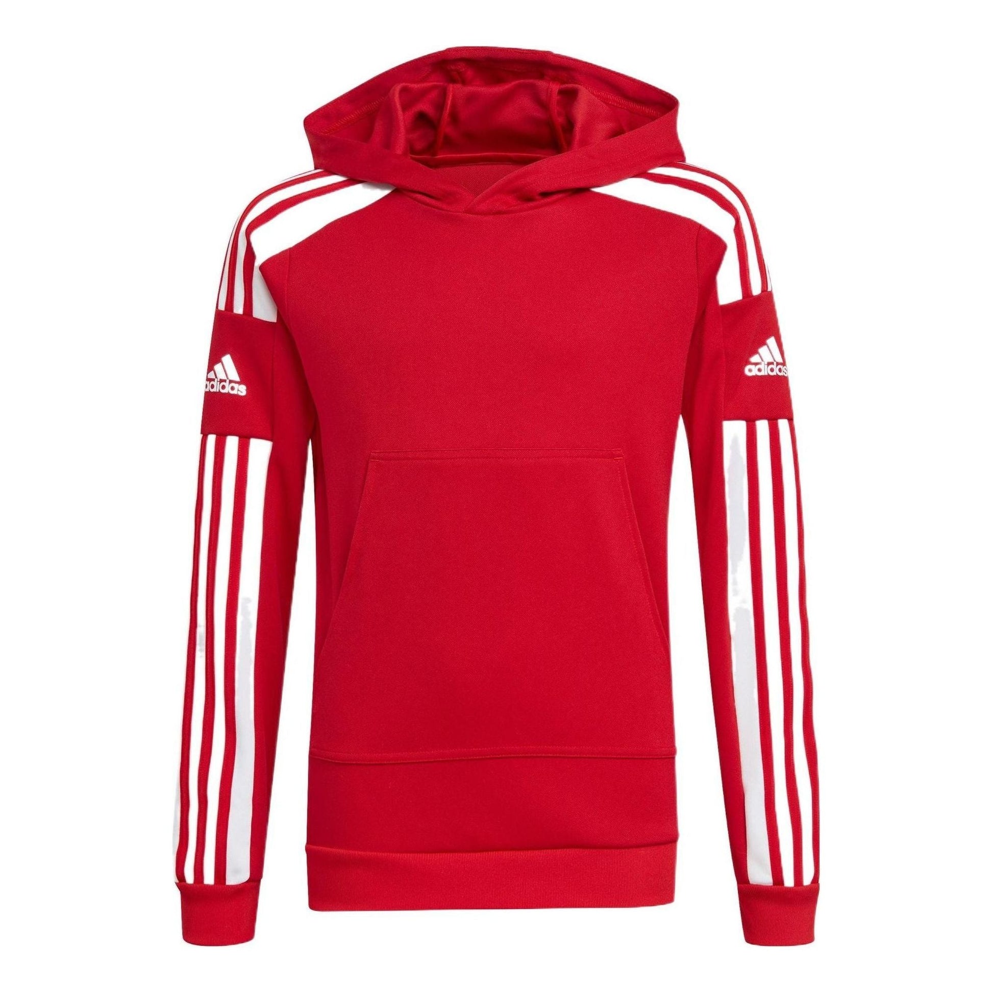 (GS) adidas Squadra 21 Hoodie Asia Sizing 'Red White' GP6433