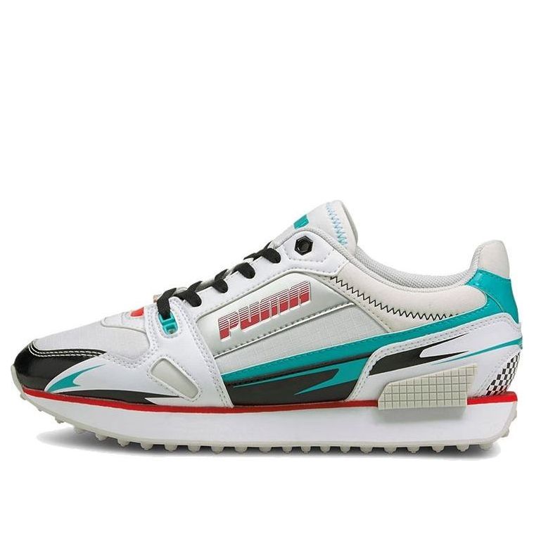(WMNS) PUMA Mile Rider Sunny Gataway Running Shoes White/Blue/Red 373443-10