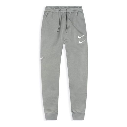 Nike Sportswear Swoosh Sweatpants For Men Grey Gray CJ4869-073