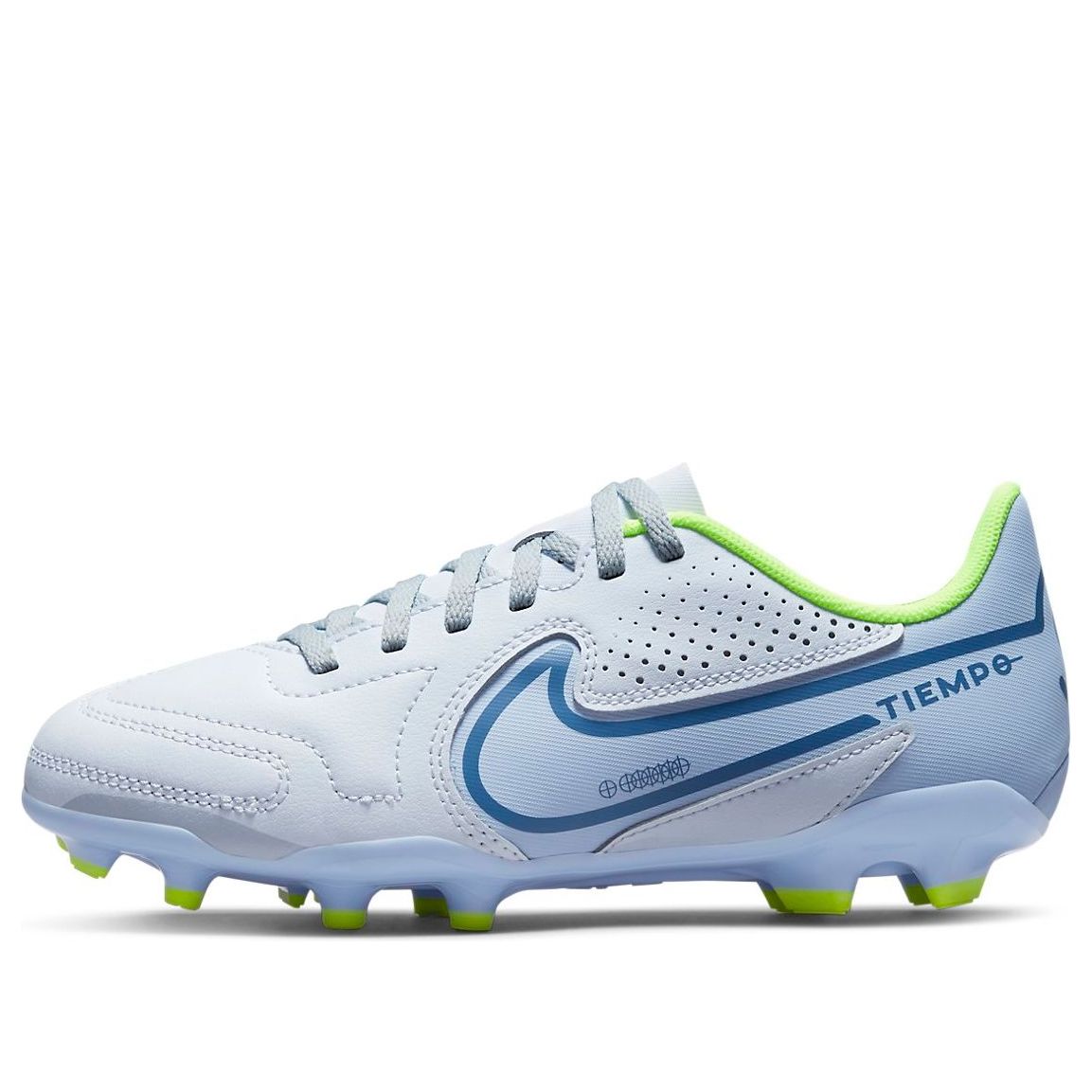 (GS) Nike Tiempo Legend 9 Club MG 'Grey Light Marine' DA1331-054