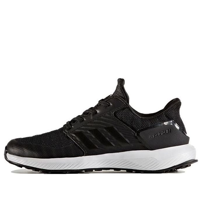 (GS) adidas RapidaRun Uncaged Wide Sneakers 'Black White' CQ1750