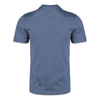 adidas Minimalistic logo Printing Short Sleeve Blue Gray EI4597
