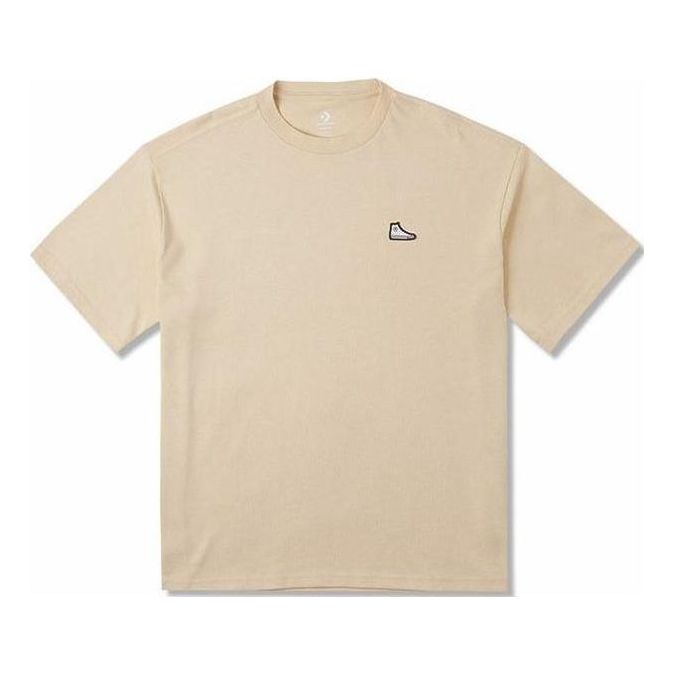 Converse Go-To Sneaker Patch Loose-Fit T-Shirt Asia Sizing 'Open Sesame' 10025397-A12
