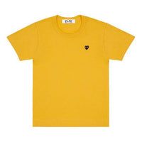 COMME des GARCONS PLAY Mini Logo Tee 'Yellow' AZ-T213-051-2