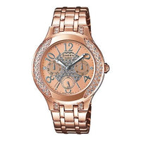 CASIO SHEEN Series Vintage Waterproofes Rose-gold Rose Gold Analog SHE-3803PG-9A