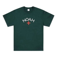 NOAH CORE LOGO TEE Short Sleeve Unisex Dark Green T13FW19DGN
