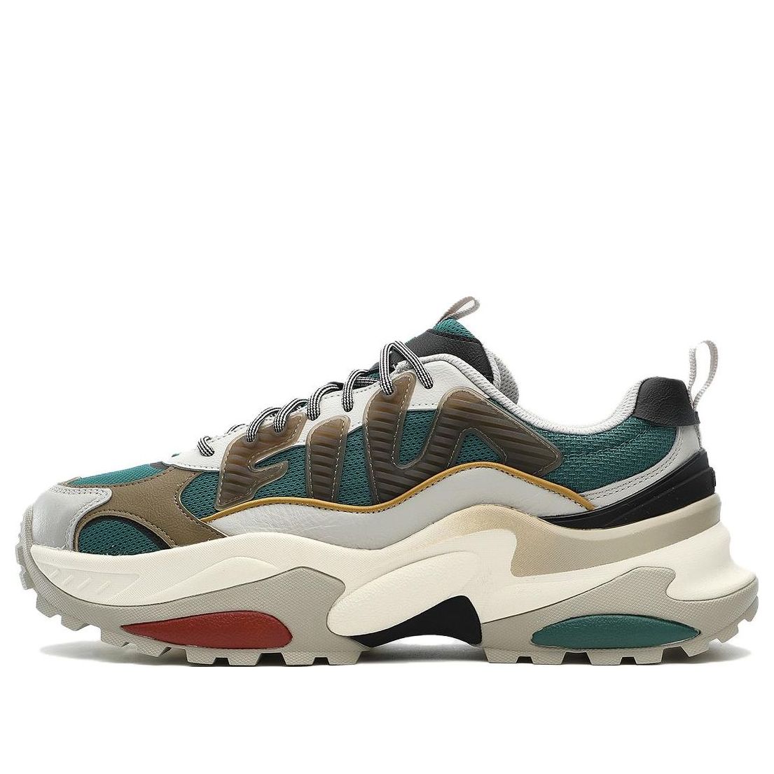 FILA Cella Sneakers 'Beige Green Brown' F12M331109FAP