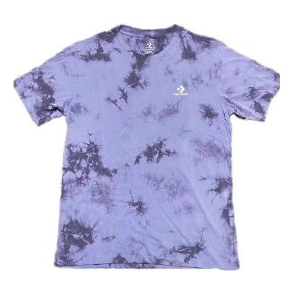Converse Go-To Star Chevron Washed Standard Fit T-Shirt Asia Sizing 'Purple' 10023867-A02