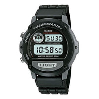 CASIO Waterproof Sports Shockproof Mens Black Digital W-87H-1
