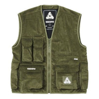 Palace X Gore-Tex Infinium Corduroy Vest 'Green' P21GT031