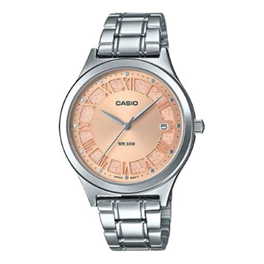 CASIO Stainless Steel Strap Silver Analog LTP-E141D-9A
