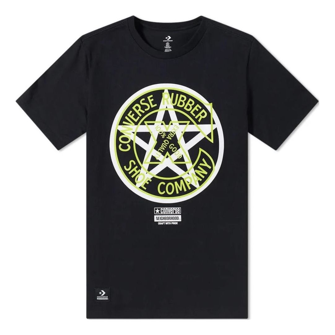 Converse x NEIGHBORHOOD Tee Asia Sizing 'Black' 10018145-A01