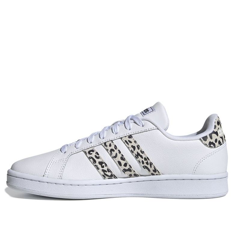 (WMNS) adidas neo Grand Court 'White Brown' FW9779