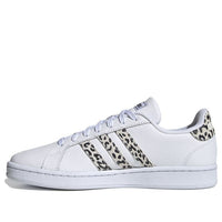 (WMNS) adidas neo Grand Court 'White Brown' FW9779