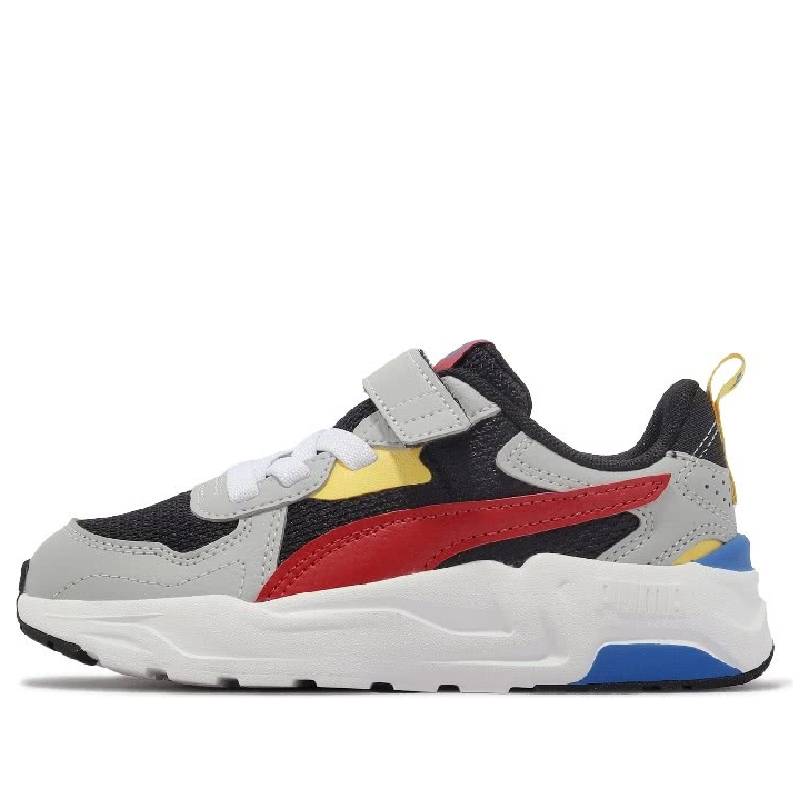 (PS) PUMA Trinity Lite AC 'Grey Black Red' 391480-07