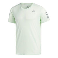 adidas Rs Cooler Ss M Running Sports Short Sleeve Green CE7265