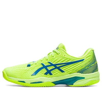(WMNS) ASICS Solution Speed FF 2 Clay 'Hazard Green' 1042A134-300