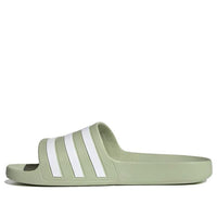 (WMNS) adidas Adilette Aqua 'Green White' FY8102