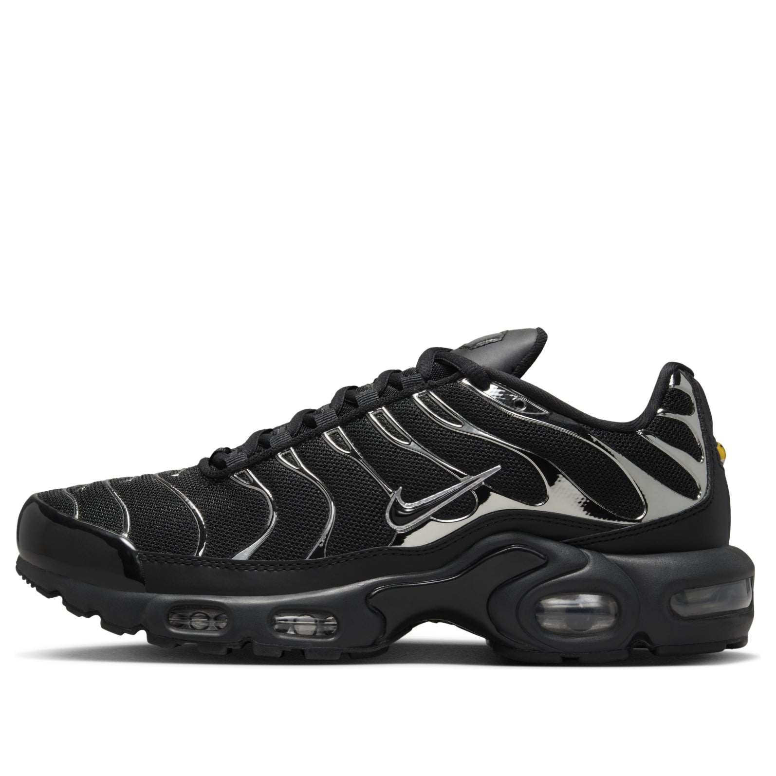 (WMNS) Nike Air Max Plus 'Black Metallic Silver' HJ9743-001