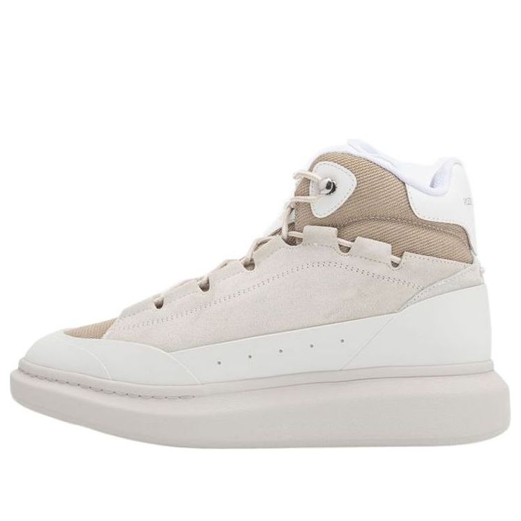 Alexander McQueen Larry High-Top Sneakers 'Beige White' 682498WIB9D9495