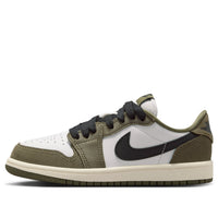 (PS) Air Jordan 1 Retro Low OG 'Medium Olive' HQ6996-200