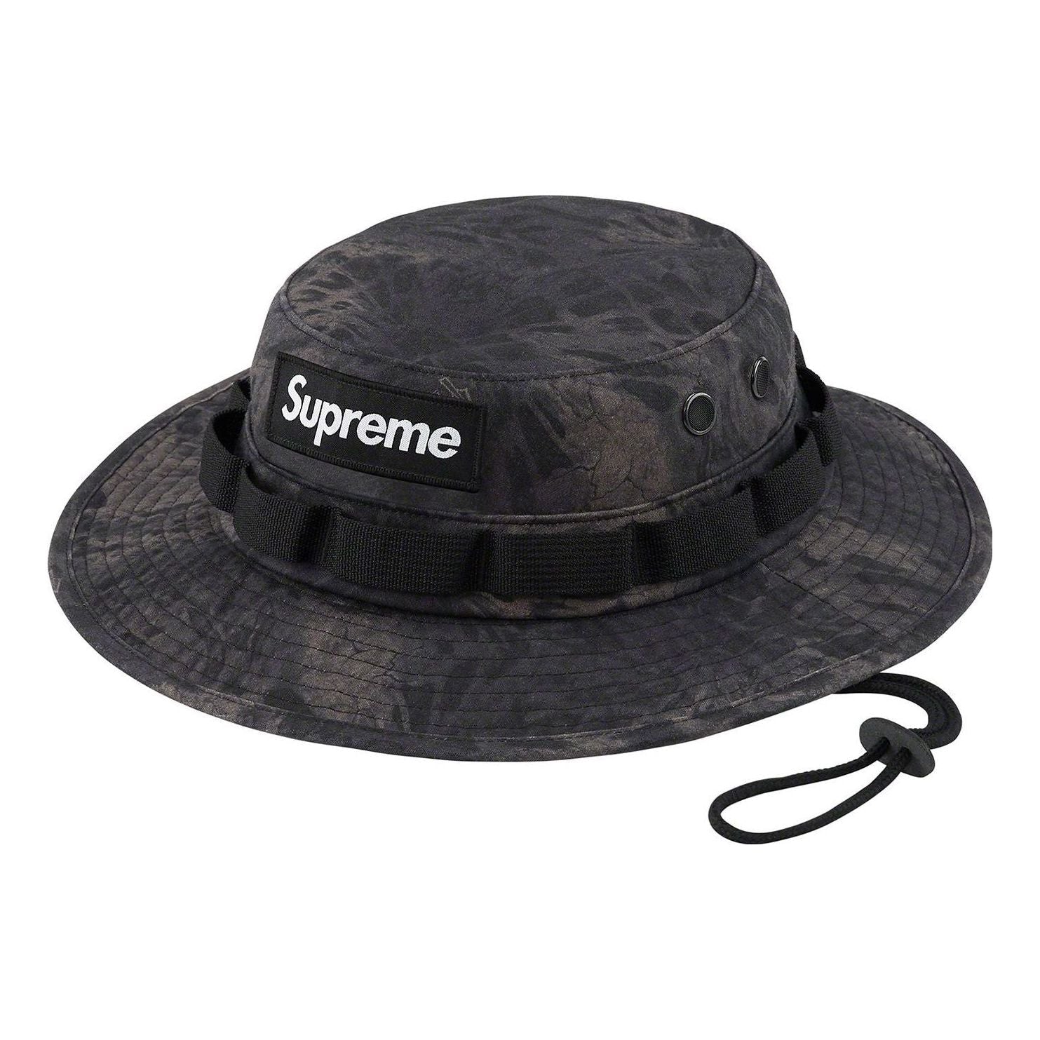 Supreme Military Boonie 'Black White' SUP-SS22-738