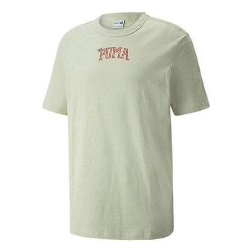 PUMA Downtown Graphic Tee 'Green' 535400-33