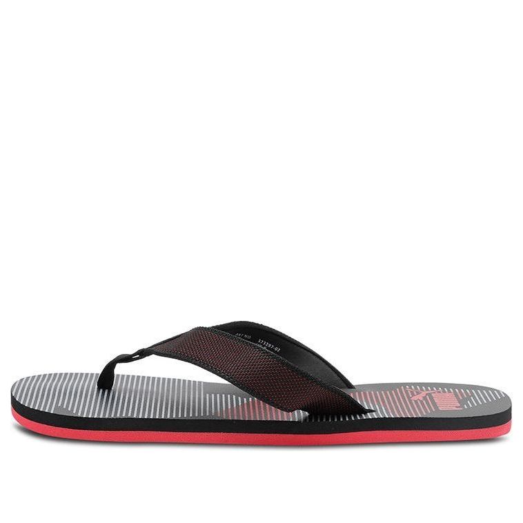 PUMA Beatbox Sandals Black/Red 373297-02