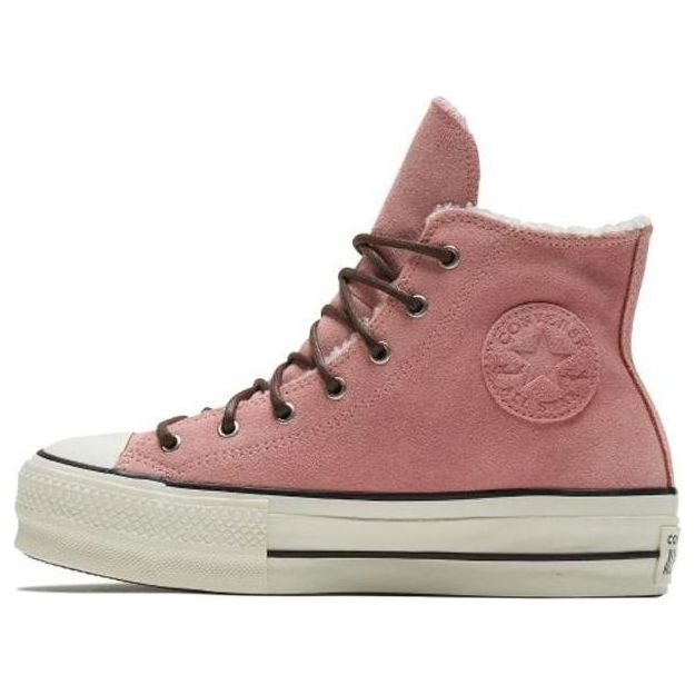 (WMNS) Converse Sherpa Chuck Taylor All Star Platform High Top 'Pink Blue' 566566C