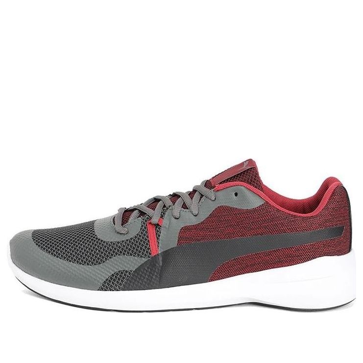 PUMA Pacer Wave Idp Low Running Shoes Grey/Red 369708-04