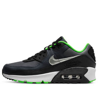 (GS) Nike Air Max 90 Leather 'Black Dark Smoke Grey' CD6864-016
