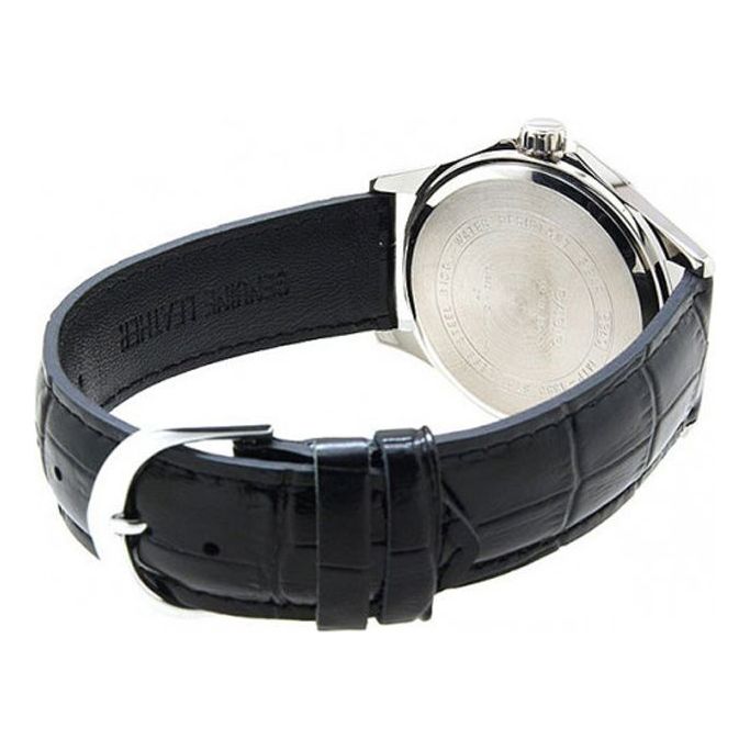 CASIO Quartz Waterproof Mens Black Analog MTP-1380L-1A