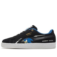 (GS) PUMA x Sonic Suede Black/Blue 371995-01