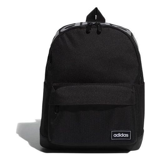 (WMNS) adidas Classic Metallic Backpack Small 'Black' FL4048