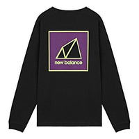New Balance All Terrain Long Sleeve Top Asia Sizing 'Black Purple' MT11584-BK