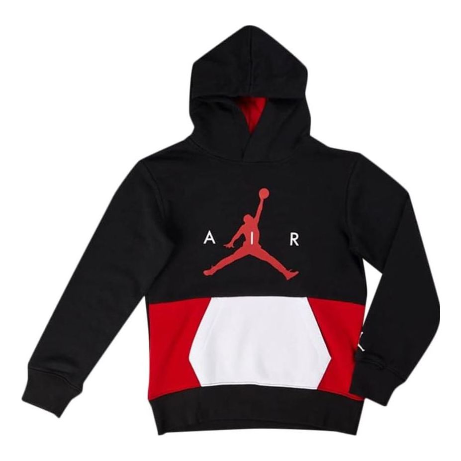(GS) Air Jordan jumpman pullover hoodie 'Black' 95B032-023
