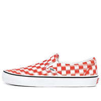 Vans Classic Slip-On 'Blur Check - White Red' VN0A4U3817Z