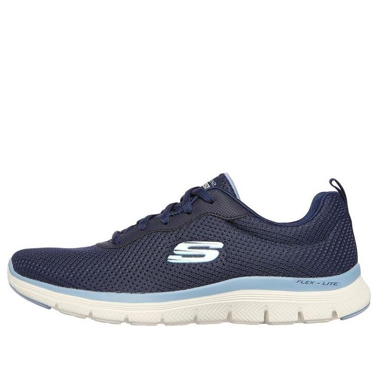 (WMNS) Skechers Flex Appeal 4.0 Low-Top 'Blue Light Blue' 149303-NVBL