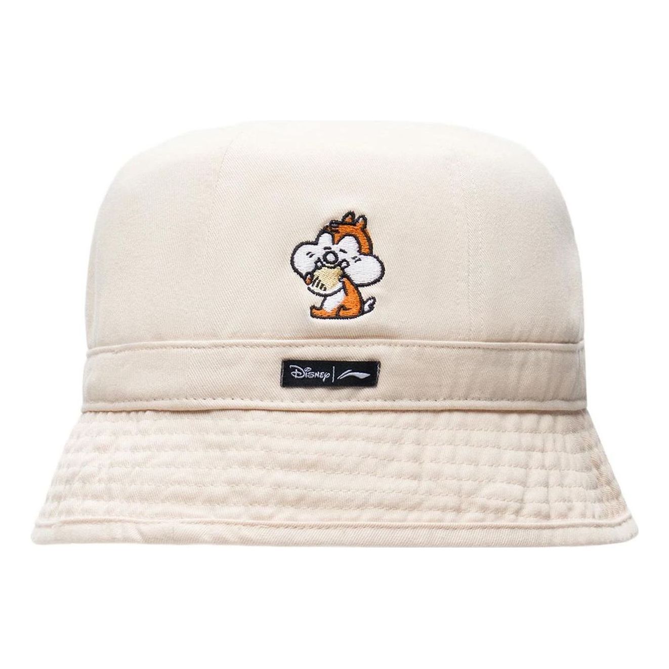 Li-Ning x Disney Chip 'n Dale Embroidered Bucket Hat 'Beige' AMYS125-2
