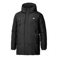 Skechers Logo Printed Medium-Length Hooded Down Jacket 'Multi-Color' P421M041