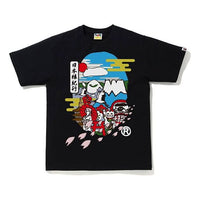 A Bathing Ape Japan Ape Head T-Shirt 'Black' 1H20-110-041