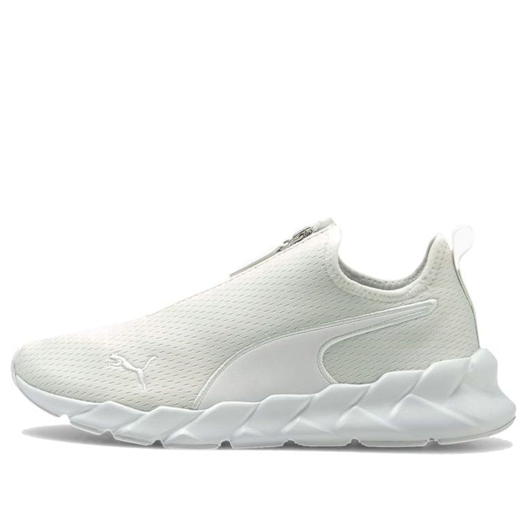 (WMNS) PUMA Weave Zip Training Shoe White 193923-04