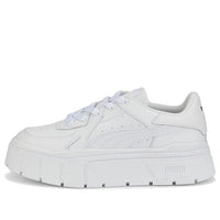 (WMNS) PUMA Mayze Stack Edgy 'Triple White' 388444-01