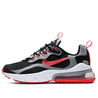 (GS) Nike Air Max 270 React 'Black Red Grey' BQ0103-019