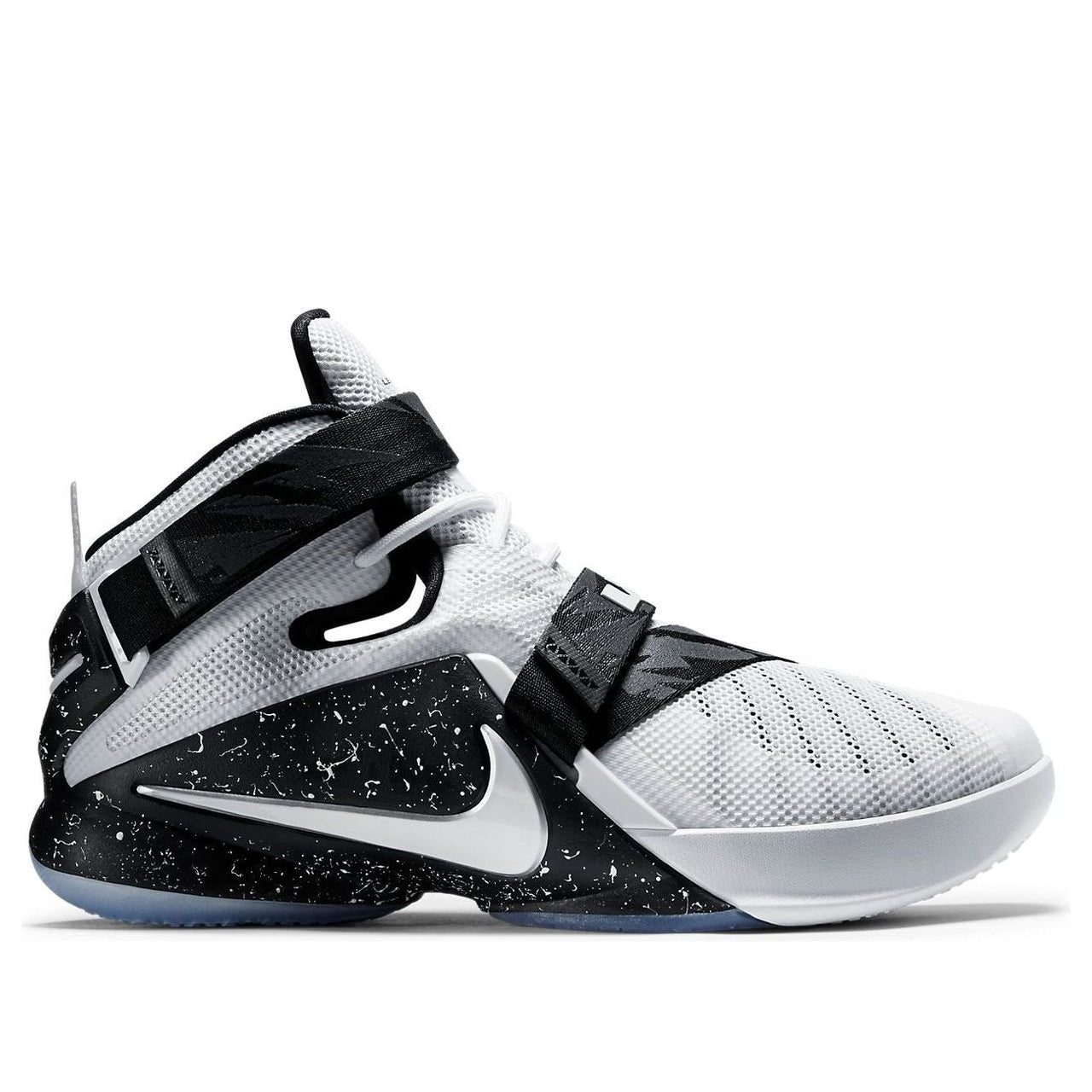 Nike LeBron Soldier 9 Premium 'White Black' 749490-110