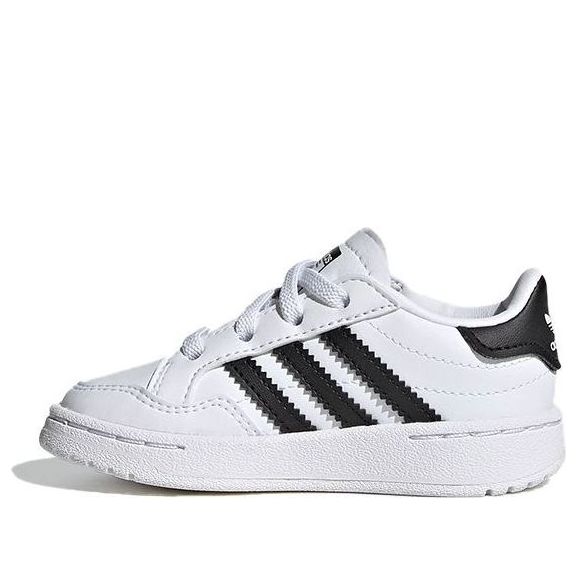 (TD) adidas originals Team Court 'White Black' EG9093